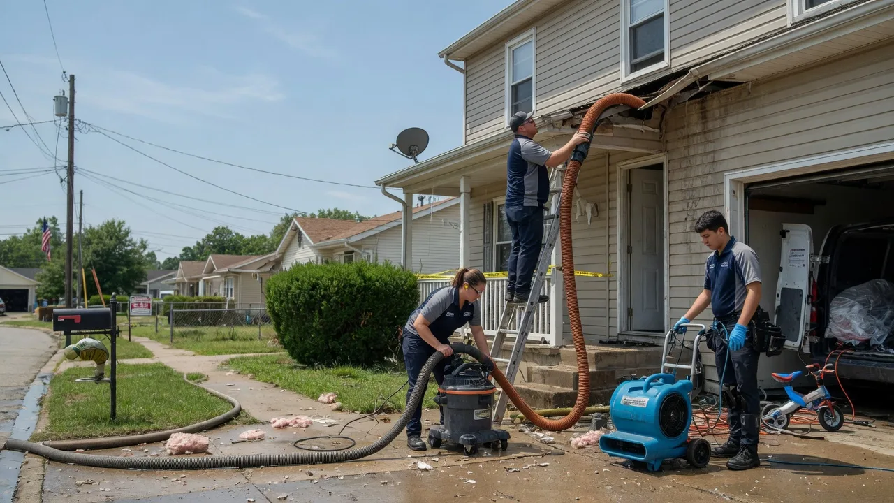 Water Damage Restoration in Pittsford, MI near me